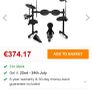 Behringer Electronic Drum Set Image 7
