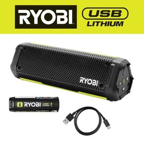 Ryobi 4V USB Lithium Verse Compact Speaker Kit