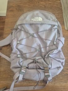 North Face Borealis Backpack in Lilac