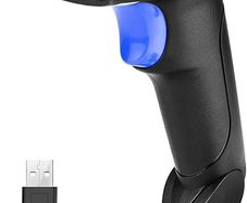 USB 1D barcode scanner, wired handheld CCD barcode reader, support screen scanning UPC barcode reader, suitable for warehouses, libraries, supermarkets (FREE POSTAGE)