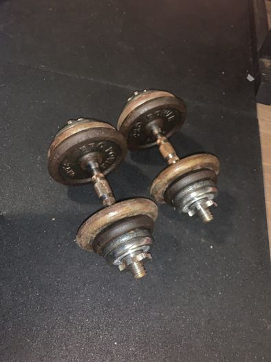 Pair of dumbbells 2x14kg