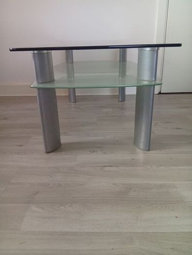 Modern Quality Tempered Glass Coffee Table