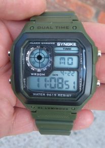 Green Digital Watch (brand New)