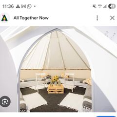 I pre-pitched tipi tent for sale(Podpads) ATN
