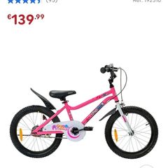 18 Inch Chipmunk Summer Bike Pink