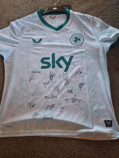 Signed 2026 Republic Of Ireland Womans National Team Shirt