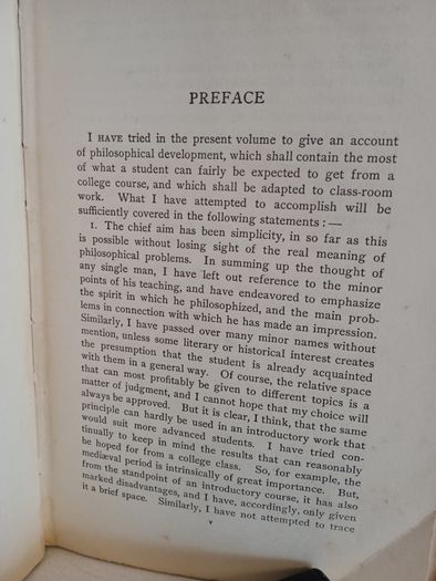 A Student's History of Philisophy by Arthur Kenyon Rogers (GT896)