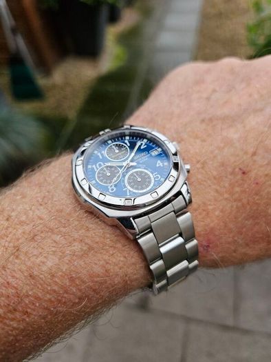 Watch Seiko Chronograph.