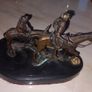 Bronze sculpture of Don Quixote, heavy, collectible, D18 post 10e Image 4