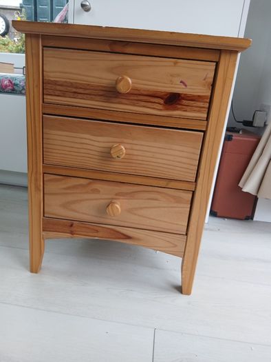 Solid Pine bedside locker
