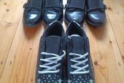 Three pairs of shoes - Brand new and used