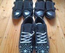 Three pairs of shoes - Brand new and used