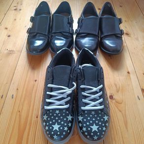 Three pairs of shoes - Brand new and used