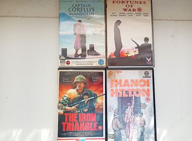 4 Movies On Vhs
