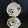 Fabulous Arklow Pottery Bone China Trio in Excellent Cabinet Condition - a Lovely Floral Pattern in White, Yellow and Green Image 2