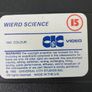 Weird Science VHS Video Cassette Tape 1985 On CIC Video Image 7