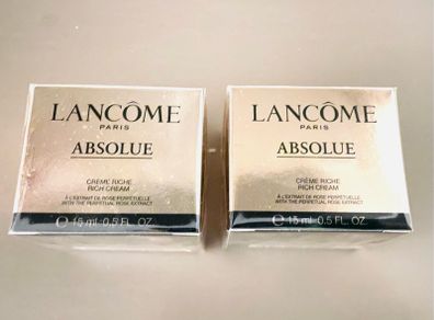 Lancome 2for1-Absolue Rich Cream 15ml