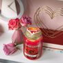 Yankee Candle Pastel Pink Heart Shaped Gold Lid Image 4