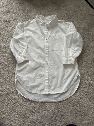 Zara cream shirt (6y/116cm)