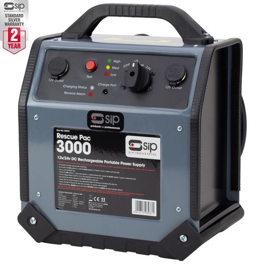 Sip Rescue Pac 3000 Portable Battery Booster