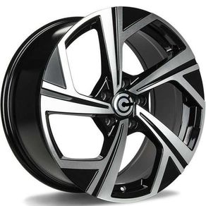 18" Jerez Type black Alloys Seat Audi Skoda Vw 5x112