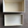 Natural wooden box with lid 20x12x9cm Image 4
