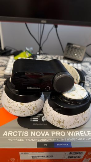 steel series arctis nova pro wireless headset