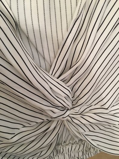 Topshop Smart Pin Stripe Blouse size 10
