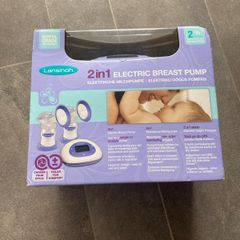 Unopened unused lansinoh double electric breast pump
