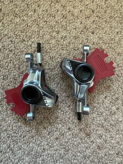 Sram Red caliper for MTB for frame post mounted Set