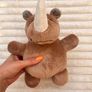 Lupilu Rhino Plush Rhinoceros approx. 25 cm. Used Please see photos Image 5