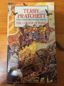 Fantasy book:'The Colour Of Magic' by Terry Pratchett
