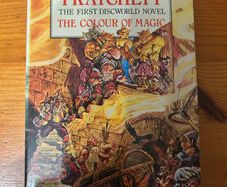 Fantasy book:'The Colour Of Magic' by Terry Pratchett