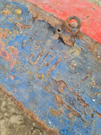 Antique Metal Tool Box