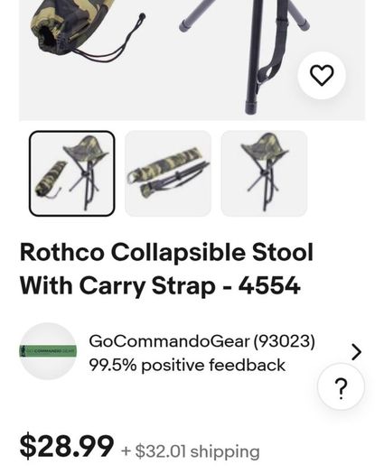 Pothco Collapsible Stool