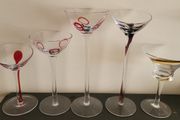 Newgrange Living Crystal Candle Holders x5
