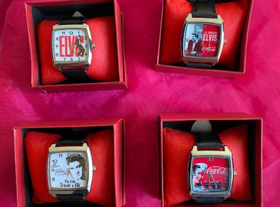 Elvis / Coke Cola watches (Set of 4)