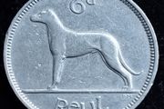 Ireland - 1940 - 6 Pence - Wolfhound - KM.13 - [2768]
