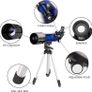 Telescope for Kids Beginners Adult, 70mm Astronomical Refractor Telescope with Adjustable Tripod & & Finder Scope- Portable Travel Telescope Perfect for Kids Children Teens Image 5