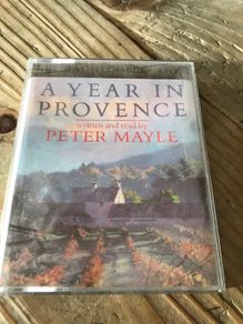 A Year in Provence by Peter Mayle 2 tape set