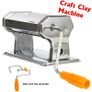 BRAND NEW Portable Stainless Steel Craft Polymer Clay Rolling Machine Image 2