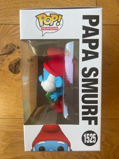 Papa Smurf Funko Pop! #1525 Summer Con Limited Edition. Mint In Box.