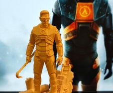 3D Printed Gordon Freeman (Half-Life) Figurine
