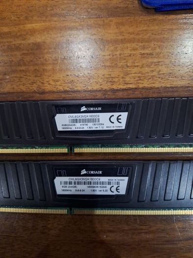 Corsair Venheance LP 2 x 4 Gb. 8 Gb Ram 1600Mhz DDR 3
