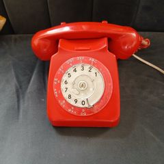 Original Red Rotary Phone