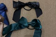 hair elastic bow