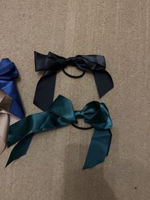 hair elastic bow
