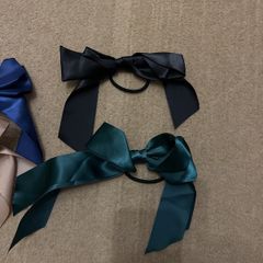 hair elastic bow