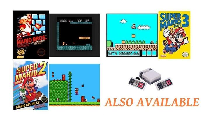 CLEARANCE SALE!! Mini Retro Gaming Console ---Limited Amount Available--- 400 Built-in 8-Bit Games!