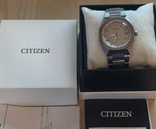 Brand New Citizen Attesa Super Titanium CB3040-56H (Eco-Drive Radio-Controlled) Full Set